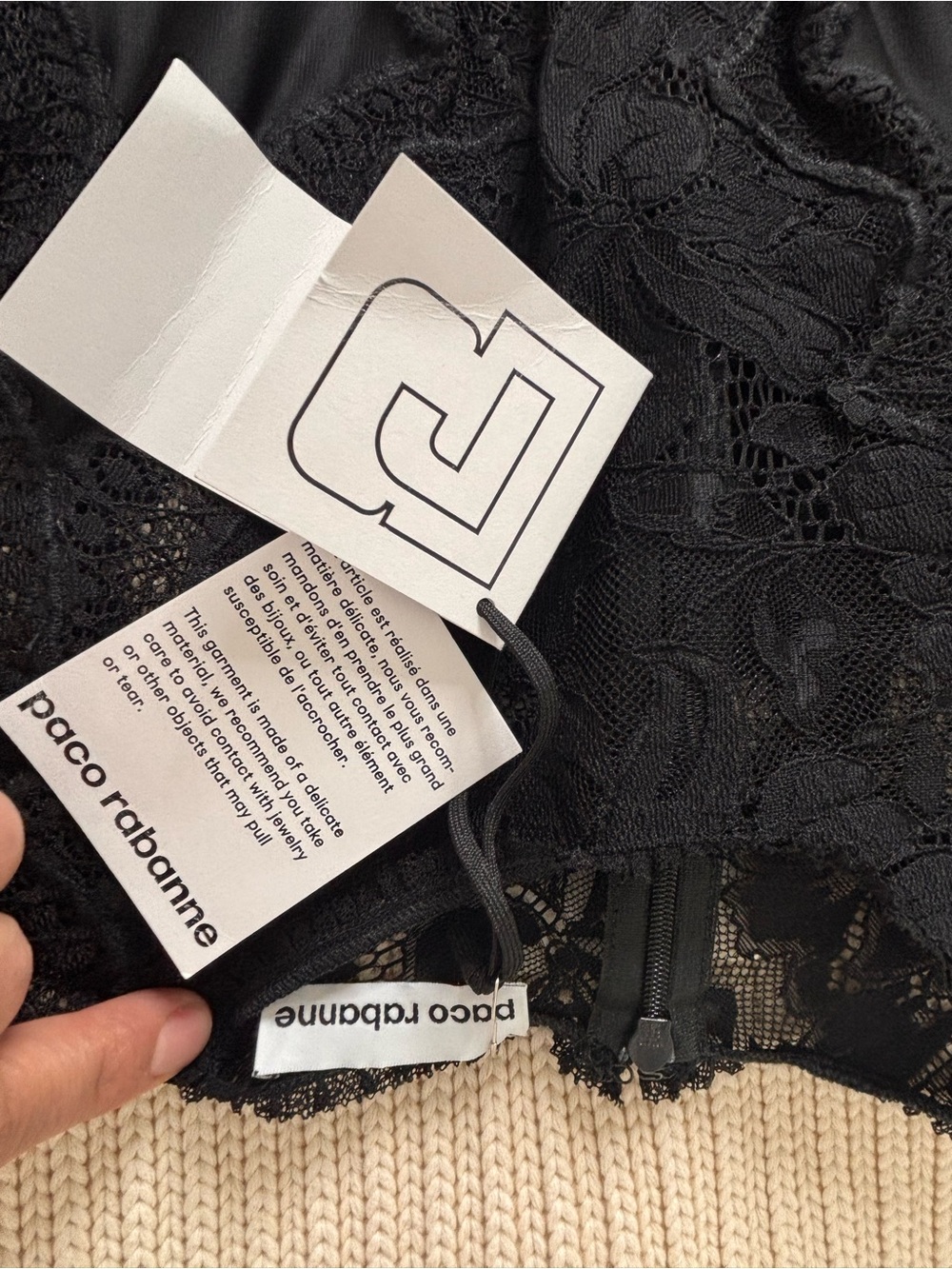 rabanne
Lace Robe Dress - Picture 6 of 15